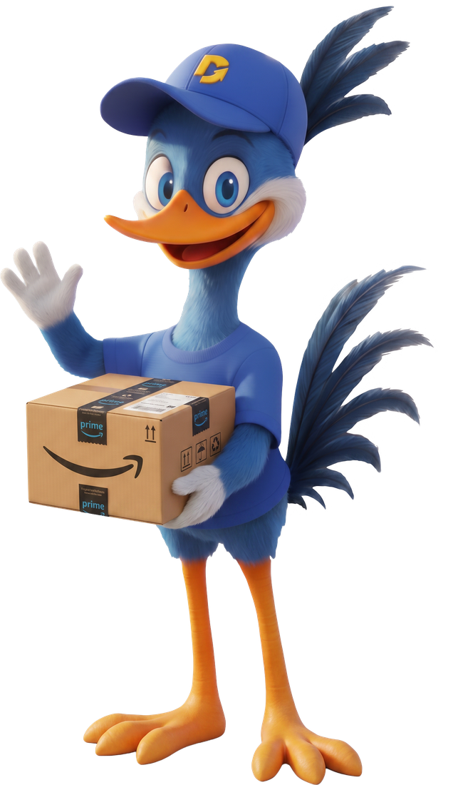 Danny, the Delivery.gi mascot